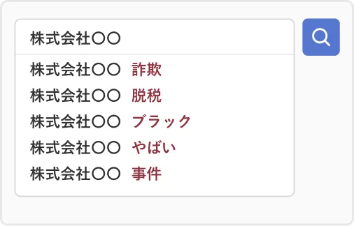 サジェスト対策